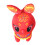 Neujahr Deko Hase Plüsch 20cm 1