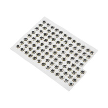 3D Fischaugen Aufkleber 10mm 100 Stück
