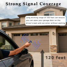 1Pcs Garage Door Remote for Linear Delta 3 DT DTA DTD DTC DNT00002A 8 Dip 310 MHZ Gate Opener Remote