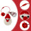 LED Suction Cup Window Light 3D Christmas Chandelier 6 pcs 4