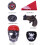Pirate Cosplay Costume Kit 16 pcs 2