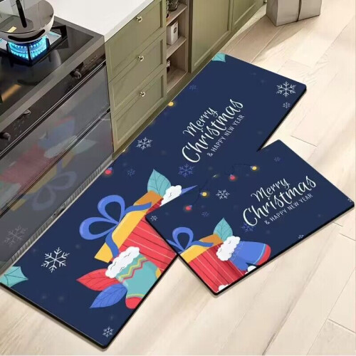 Washable Christmas Placemats Vintage Snowflake Design
