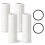 4 Replacement Filters for GruneckGeno Fine FilterFs1 Compatible Filter Cartridges, High Water Filter Refill Set 1