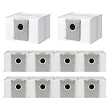 10pcs Dust Bags for DEEBOT T80 / T80S / T80 Omni X8 / X8 Pro / X9 / X9 Pro Omni/T50 Series Robot Vacuum Cleaner