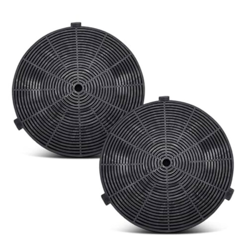 WRHF005S2 Aktivkohlefilter für Winflo Abluft-Dunstabzugshauben, 2er-Pack