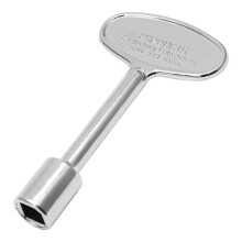 Fireplace Key 3 Inch, Universal Gas Valve Key Universal Fit Standard Gas Valves, Compact Grip Easy Flame Control