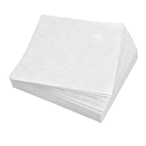 Cut Away Embroidery Stabilizer 6"X6" 100 Sheets, Medium Weight Backing for Machine & Hand Sewing 1
