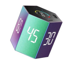 Cubetto Timer Pomodoro per Concentrazione, Studio, Lavoro, Attività, ADHD, Timer Pomodoro da Cucina, Timer Personalizzato e Cronometro