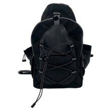 Outdoor Pickleball Schlägertasche Schultertasche mit Seitlichen Elastischen Verbindungen Rucksack Tennis Badminton Ausrüstungstasche A