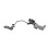 New 31340262 Front Cmp Level Sensor Assy for  V40 2013-2019 Headlight Range Level Sensor Ride Height Sensor 6