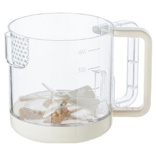 Multifunctional Whisk & Mixer: Semi-Automatic Mixing Cup with Large-Capacity Strainer,Mixing Cup B
