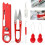 4-in-1 Quick Threader for Sewing Machine with 2 Pcs Threaders, Seam Ripper, Magnifier, Magnetic Guide 3