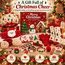 Calendario 'Avvento di Natale, Set Regalo A Sorpresa di 24 Giorni, Scatola di Natale DIY per Ragazze, Regalo di Natale A Sorpresa.