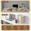Clear Acrylic File Organizer, with Handles - Easy Assembly Required, Acrylic File Holder for Office, Letter/A4 Documents 2