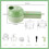 5-in-1 Wireless Electric Vegetable Cutter, Multi-Function Food Processor with Type-C Rechargeable Design 3
