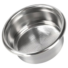 Panier de Rechange en Acier Inoxydable de 54 mm pour Machines à Café Baristas Express, Double Tasse