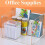 Clear Acrylic File Organizer, with Handles - Easy Assembly Required, Acrylic File Holder for Office, Letter/A4 Documents 3