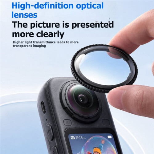 1 Pair Lens Protector for  X6 Drop-Proof PC Guard Anti Scratch 360 Camera Lens Guard Protective Accessory 2