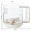 Multifunctional Whisk & Mixer: Semi-Automatic Mixing Cup with Large-Capacity Strainer,Mixing Cup B 2