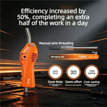Electrician Fish Tape Wire Puller Aid 6mm Diameter Wire Puller with 10m+ Wire Puller for Easy Wire Running