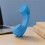 -Compatible Retro Phone Handset Wireless Telephone Receiver with Comfortable Call for Various Mobile Phone Red 3