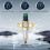 1 Tums Tryckavlastningsventil Vattentrycksregulator, DN32 Förtjockad Tryckregulator Vatten, Vattentrycksregulator 5