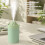 Hemmafuktare Simulerad Vulkanisk Aromaterapimaskin Färgglada LED-Lampor Cool Mist Diffuser för Sovrumsinredning A 10