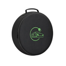 Ev Charging Cable Storage Bag Splashproof Flame Retardant Portable EV Charger Holder Organizer A