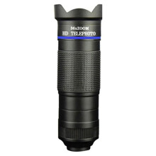 36X Mobile Phone Camera Lenses for Smartphones, Long Distance Telephoto for Sports and Outdoor Travel Photography
