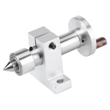 Adjustable Live Center for Lathes (Machine Tool Accessory with Dual Bearings) - CNC Lathe Accessory