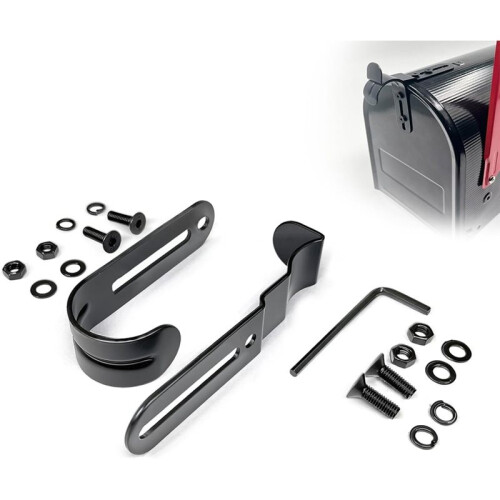 Mailbox  and Handle Kit,Thickened Mailbox  Replacement Set Easy Installation for Repairing Mailbox Door
