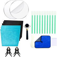 Kit Nettoyage Cartes, Ensemble D'Outils Polissage, Kit Classement 26 Pièces avec Aplanissement, Ensemble D'Outils Nettoyage, Nettoyeur Cartes pour