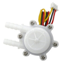 Hall Flow-Meter Sensor 2103 for Coffee Makers, Water Dispensers, Purifiers - 7mm Water Meter 1.2mm180Installation Angle