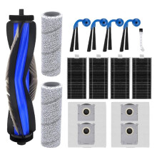 Kit Complet de Pièces de Rechange pour pour Deebot X11 Omni : Brosse Principale, Brosses Latérales, Filtres et Lingettes de Nettoyage