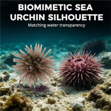 10pcs Box Soft Fishing Lures Sea Urchin Shape Bait Single Hook Glitter Jig Lure Saltwater Tackle