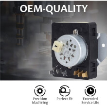 W10854240 W10642934 Dryer Timer for Dryer Timers YWET4027HW2,YWET4027EW0,115V 60Hz Dryer Timer Replacement