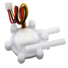 Hall Flow-Meter Sensor 2103 for Coffee Makers, Water Dispensers, Purifiers - 7mm Water Meter 3.5mm-0Installation Angle