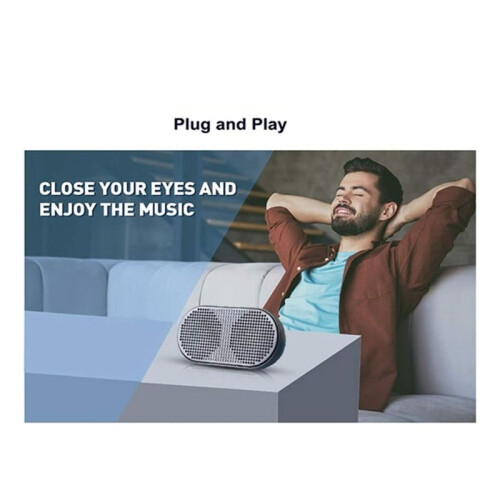 2pcs Portable Speaker Laptop Wired Speaker Computer USB Multimedia Speaker for Notebook Laptop PC Home 2