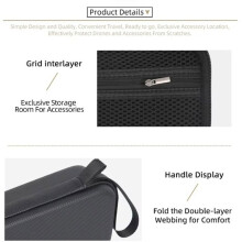 Carrying Case for Osmo Pocket 4 Creator Combo Portable Storage Bag Camera Stabilizers Dedicated Box