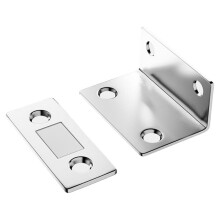 Cabinet Magnetic Catch Ultra Thin Door Magnet L-Shaped Drawer for Kitchen Door Closing Magnetic Door Catch Closer