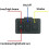 Light Motorcycle  Wiring Harness 3-Way LED Fog Light Wireless Handle Remote Control 3-Button IP68 Waterproof Kit 3