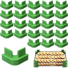 Lot de 24 Empileurs pour Plateaux de Lyophilisation Harvest Right, Plateaux Empilables, Accessoires pour Lyophilisateur