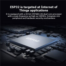 ESP32-WROOM Development Board Module with Onboard PCB Antenna, WiFi + for IoT ESP32-DEV-KIT-WROOM-32E-N4-M