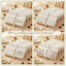 1 Pc Velvet Jewelry Roll Luxury Travel Jewelry Case for Necklace Earring Bracelet Storage Bag Women Bridesmaid Gift