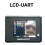 Para JBD BMS  LCD Displayer UART/RS485 SOC Display Screen Li-Ion Lifepo4 Communication Tool UART 1