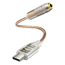New Digital Sound Amplifier CX31993 MAX97220 Chip Type C 3.5mm AMP HiFi Adapter 32Bit/384kHz Headphone DAC Adapter