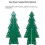 DIY 3D Christmas Tree Assemble Kit Electronic Science Practice Set LED Flashing Christmas Tree DIY Kit  5V 1