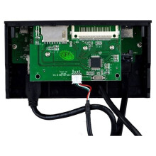 5.25" Desktop Optical Drive Bay Multifunction Front Panel Card Reader USB3.0 USB2.0 All in 1 Reader for CF  TF MS M2