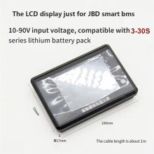 For JBD BMS LCD UART/RS485 Displayer SOC Display Screen Lithium Battery Li-Ion Lifepo4 Communication Tool RS485
