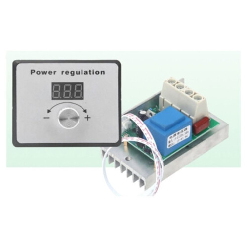 5000W 220V 80A Digital Voltage Converter Module, High Power Two-Way Thyristor AC Voltage Regulator Controller 2
